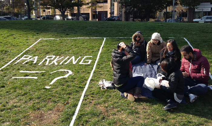 Columbia students' site intervention